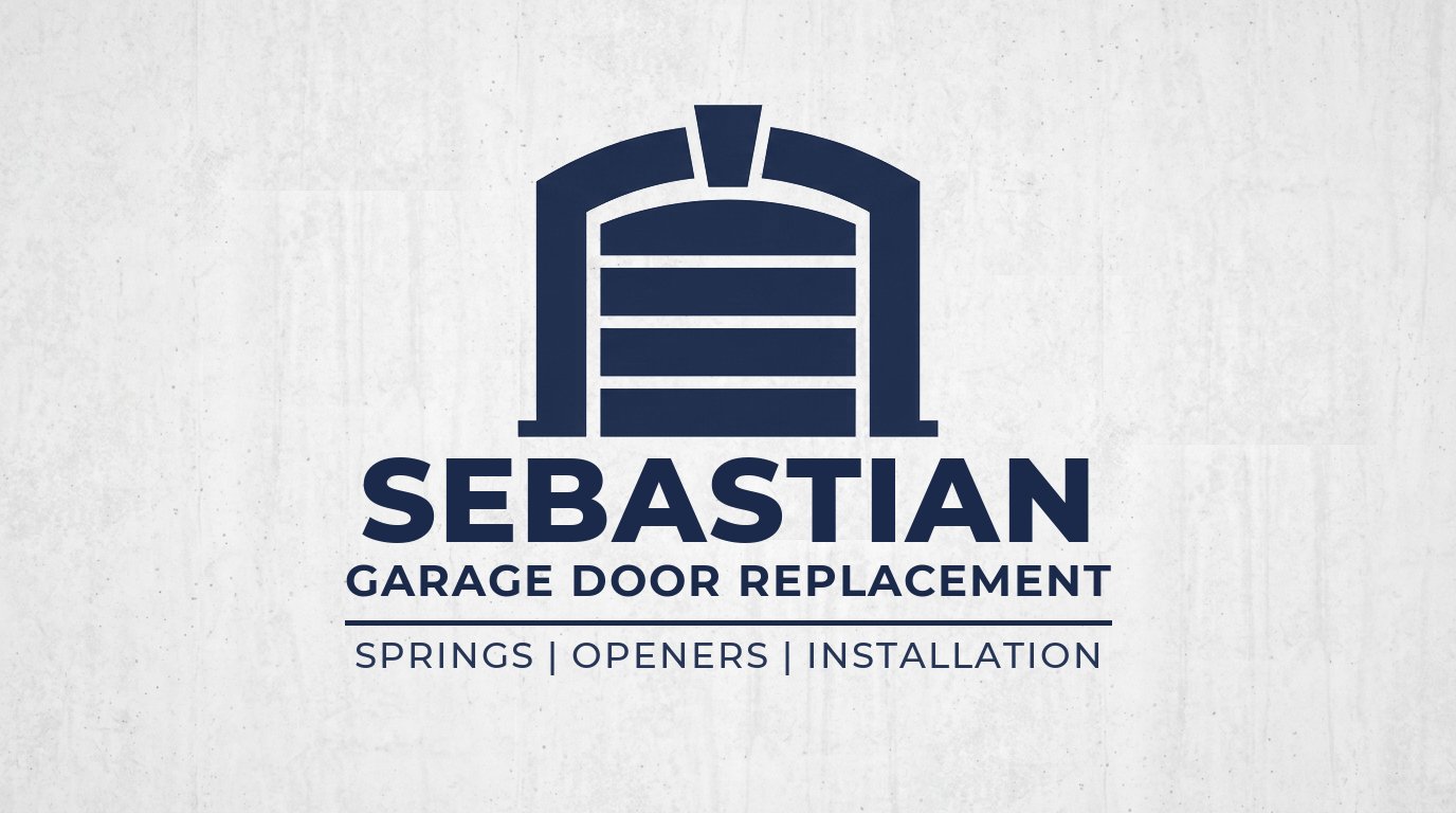 Sebastian Garage Door Replacement Logo